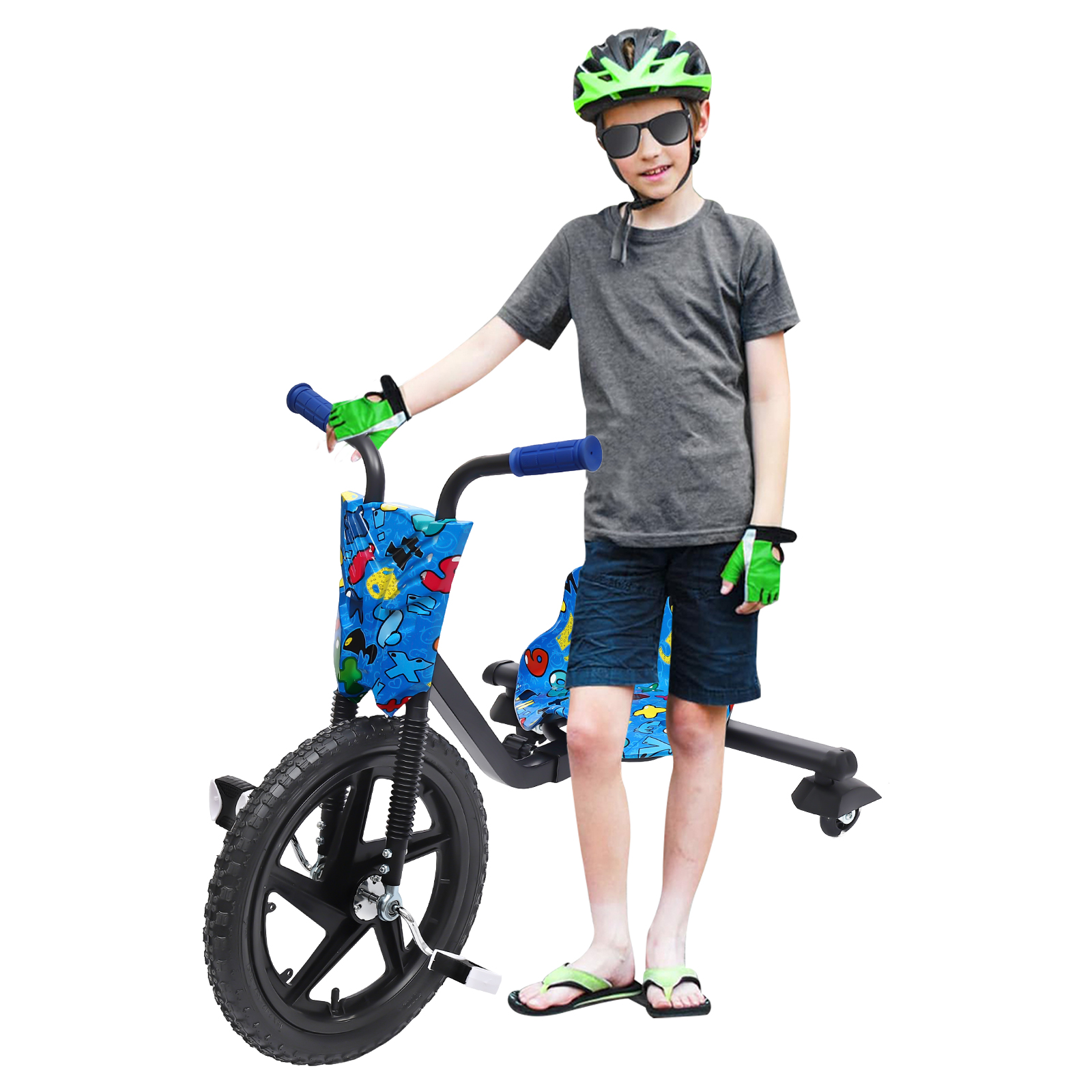 Children's Pedal Tricycle, Scooter for Children from 6 Years, Pedal Scooter used in Amusement Parks, Parks, Schools