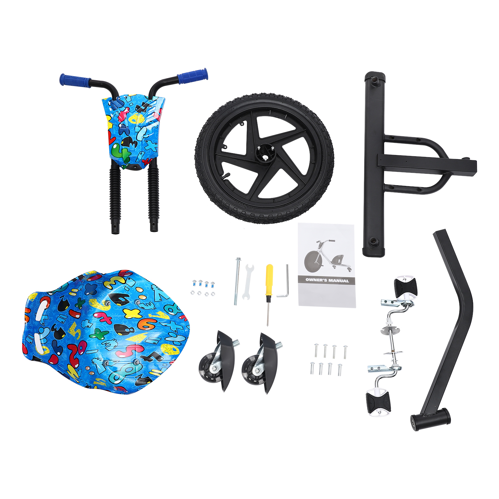 Children's Pedal Tricycle, Scooter for Children from 6 Years, Pedal Scooter used in Amusement Parks, Parks, Schools Children's Pedal Tricycle, Scooter for Children from 6 Years, Pedal Scooter used in Amusement Parks, Parks, Schools
