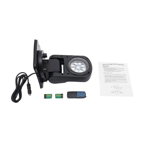 Boat Searchlight, LED Searchlight, Searchlight with Remote Control for Yachts, Marine, Fishing Boats