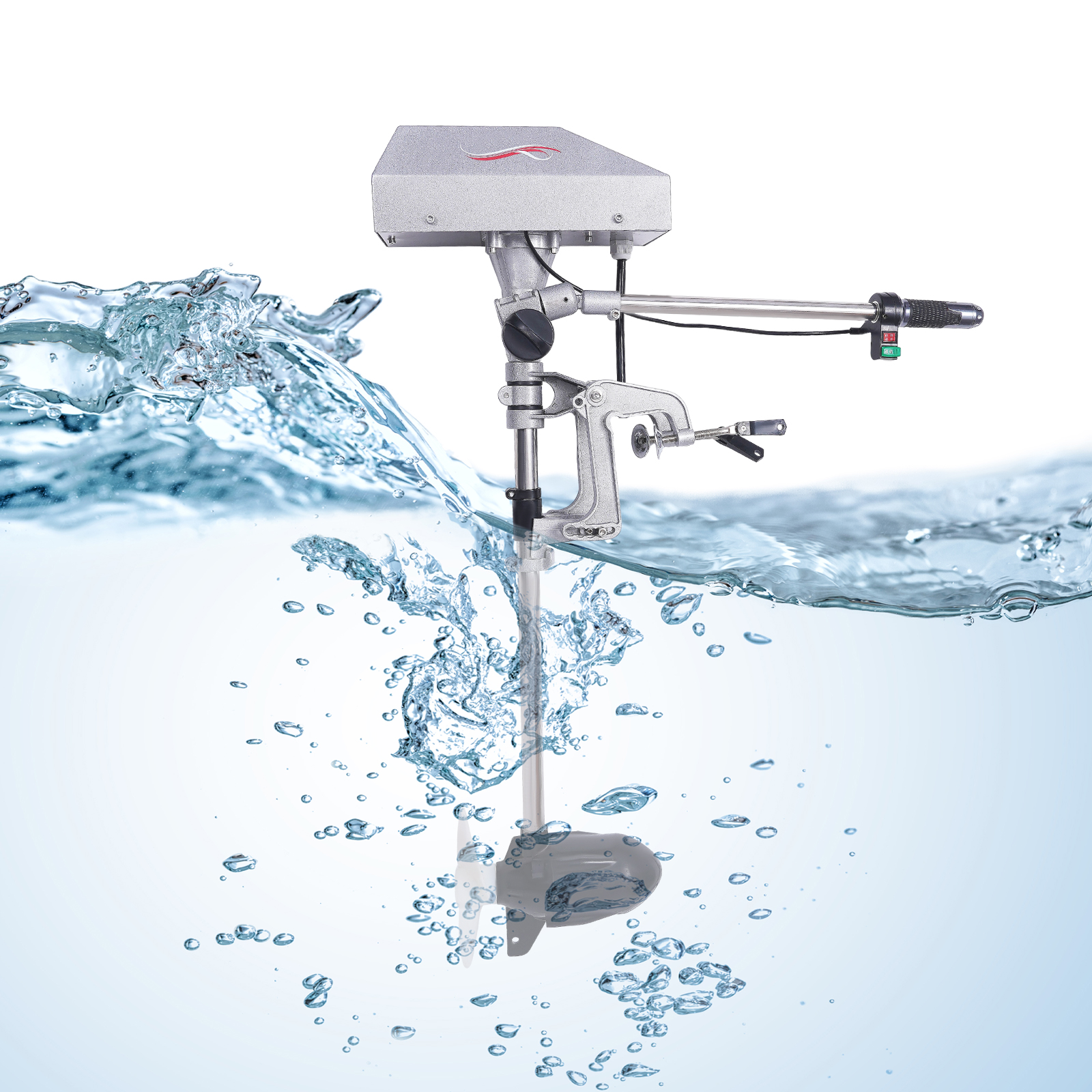 CNCEST Electric Outboard Motor Electric Underwater Outboard Motor Trolling Motor