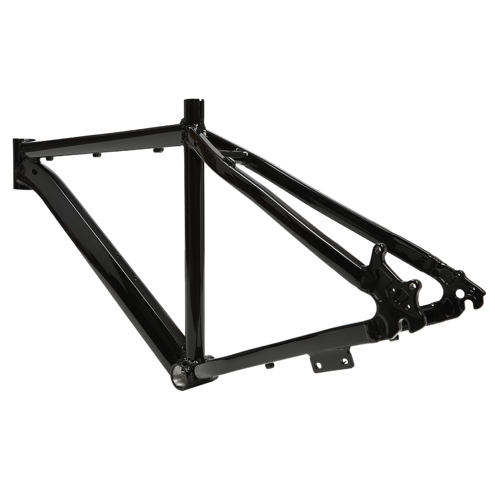 26 Inch Aluminum Frame Carbon Fiber Frame Mountain Bike Frame Disc Frame For Mountain Bicycles With 26-inch Wheels Black
