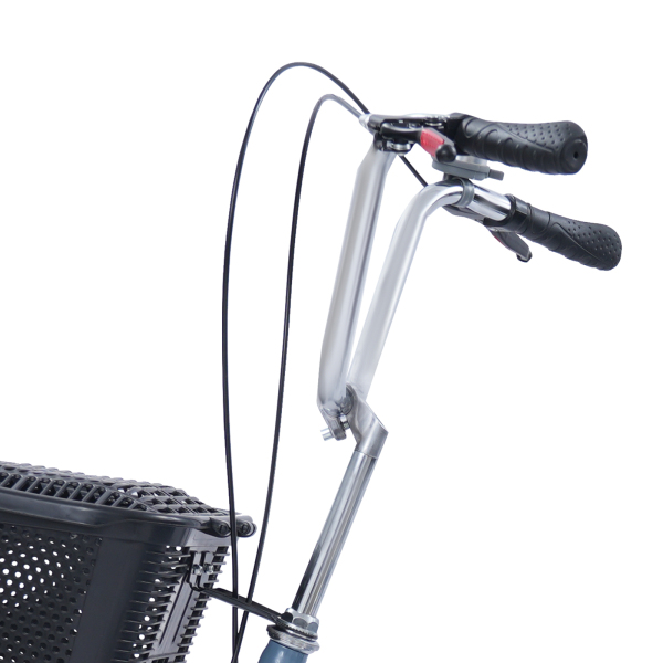 Adult Tricycle, 3 Wheel Bikes for Seniors, Tricycle with Comfortable Seat - Single Seat Blue