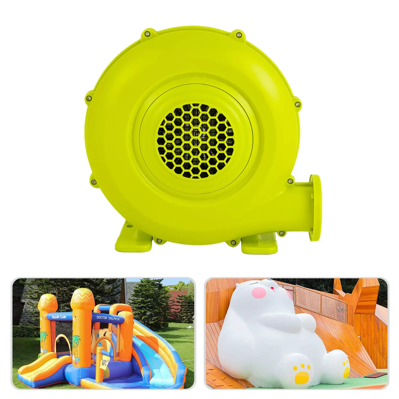 Inflatable Blower F450 Air Blower for Bouncy Castles, Electric Air Pump Fan