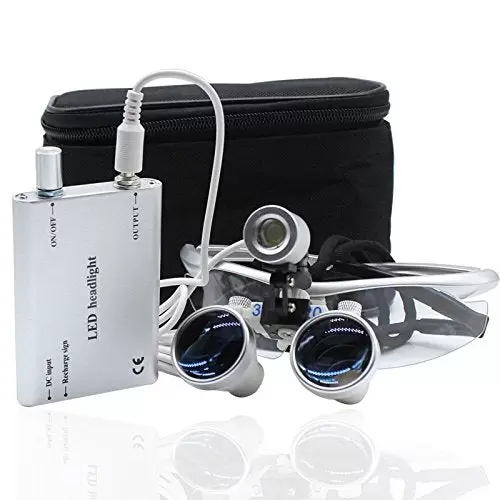 Magnifying Glasses Head Magnifier Glasses Magnifier 3.5X 420mm Surgical Binocular Loupes Glass W/ LED Head light Lamp Head light Lamp Magnifying Glasses Head Magnifier Glasses Magnifier 3.5X 420mm Surgical Binocular Loupes Glass W/ LED Head light Lamp Head light Lamp