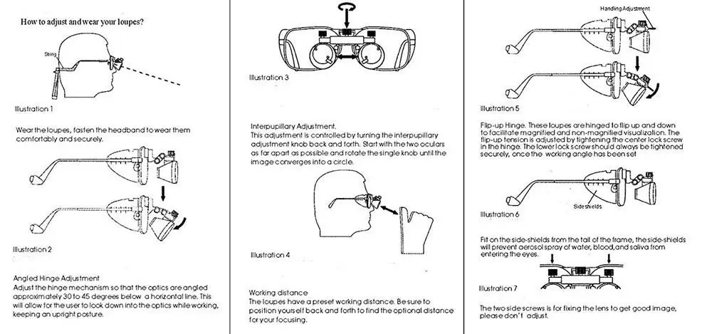 Magnifying Glasses Head Magnifier Glasses Magnifier 3.5X 420mm Surgical Binocular Loupes Glass W/ LED Head light Lamp Head light Lamp Magnifying Glasses Head Magnifier Glasses Magnifier 3.5X 420mm Surgical Binocular Loupes Glass W/ LED Head light Lamp Head light Lamp