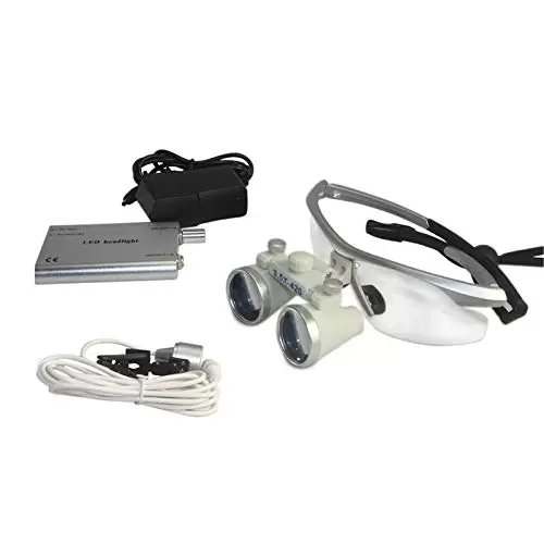 Magnifying Glasses Head Magnifier Glasses Magnifier 3.5X 420mm Surgical Binocular Loupes Glass W/ LED Head light Lamp Head light Lamp Magnifying Glasses Head Magnifier Glasses Magnifier 3.5X 420mm Surgical Binocular Loupes Glass W/ LED Head light Lamp Head light Lamp