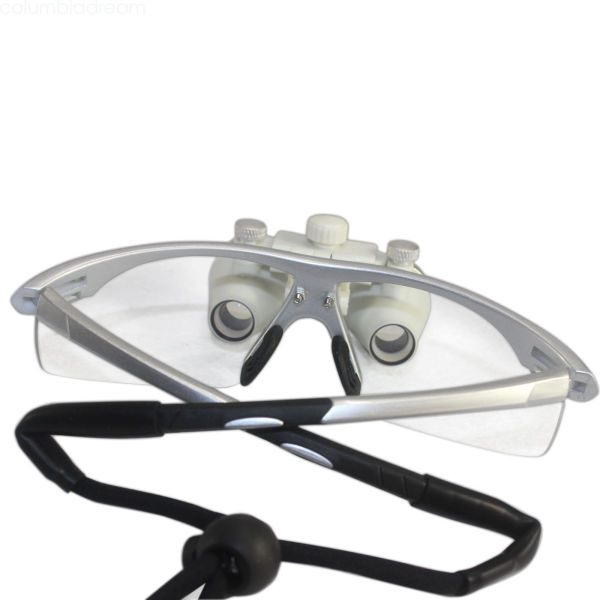 Magnifying Glasses Head Magnifier Glasses Magnifier 3.5X 420mm Surgical Binocular Loupes Glass W/ LED Head light Lamp Head light Lamp