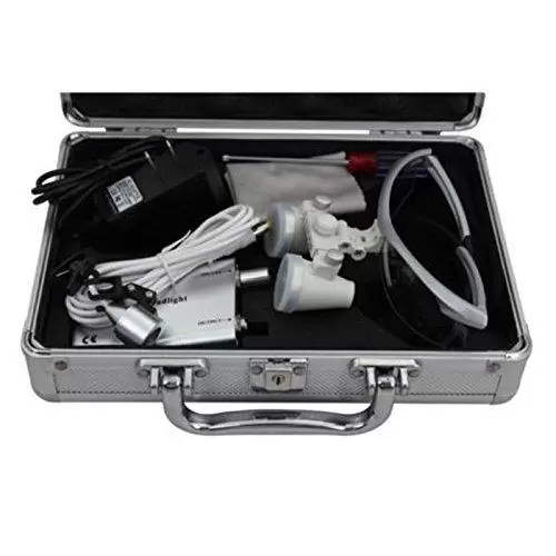 3.5 x 420mm Dental Binocular Magnifier + LED Dental Headlight Lamp 3.5 x 420mm Dental Binocular Magnifier + LED Dental Headlight Lamp