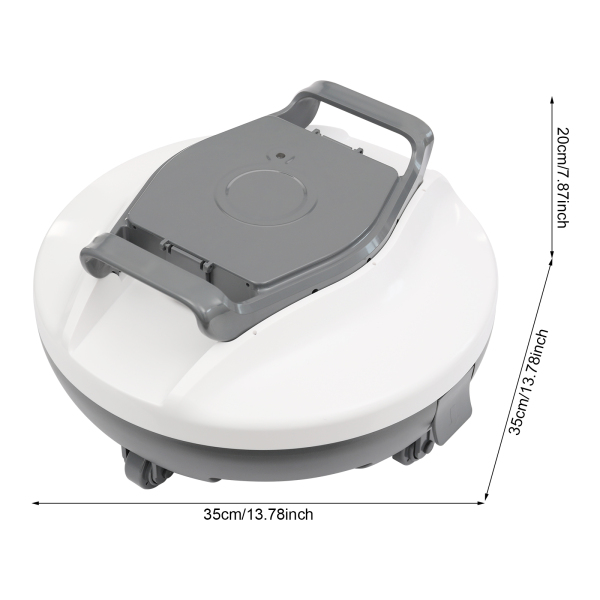 Roboter-Poolreiniger, automatischer Poolreiniger, kabellose Roboter-Poolreinigungsmaschine
