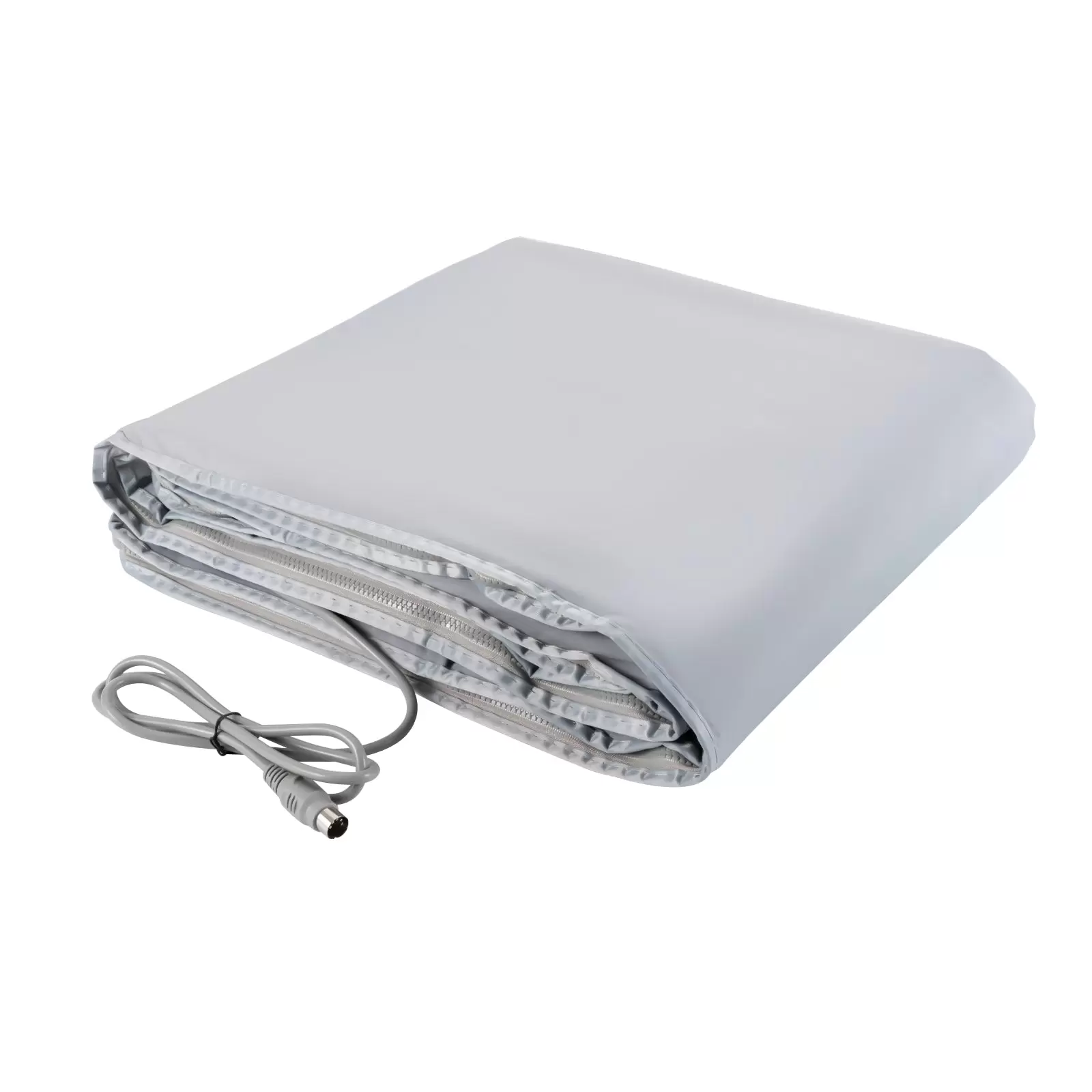 650W Sauna Blanket, 2 Zone Digital Far Infrared (FIR) Oxford Sauna Blanket with Zipper for Beauty Salon, Spa and Home (Silver Grey) 650W Sauna Blanket, 2 Zone Digital Far Infrared (FIR) Oxford Sauna Blanket with Zipper for Beauty Salon, Spa and Home (Silver Grey)