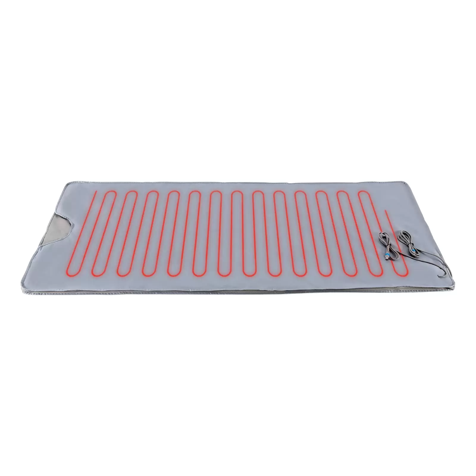 650W Sauna Blanket, 2 Zone Digital Far Infrared (FIR) Oxford Sauna Blanket with Zipper for Beauty Salon, Spa and Home (Silver Grey) 650W Sauna Blanket, 2 Zone Digital Far Infrared (FIR) Oxford Sauna Blanket with Zipper for Beauty Salon, Spa and Home (Silver Grey)
