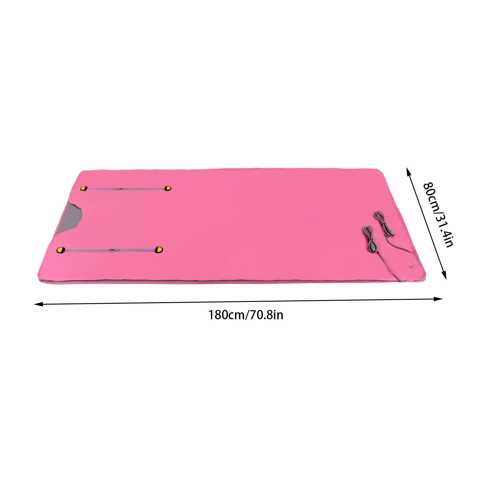 Infrared Remote Sauna Mat Portable SPA Sauna Mat Timer Function 2 Zone Controller 650W 180x80cm Use In Beauty Salons Spas Pink Infrared Remote Sauna Mat Portable SPA Sauna Mat Timer Function 2 Zone Controller 650W 180x80cm Use In Beauty Salons Spas Pink