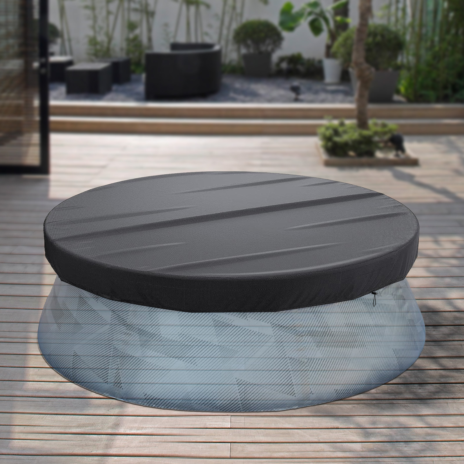 15ft Round Pool Cover for Above Ground Pools Waterproof and Dustproof Pool Cover Round Pool Cover Round Pool Cover for 366 cm Pool 15ft Round Pool Cover for Above Ground Pools Waterproof and Dustproof Pool Cover Round Pool Cover Round Pool Cover for 366 cm Pool