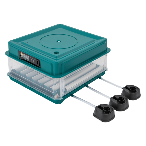 38 Fully Automatic Incubators European Standard Suitable For Commercial Use Such As Agricultural Plants And Breeding Farms 14.57*15.75*8.66in Green