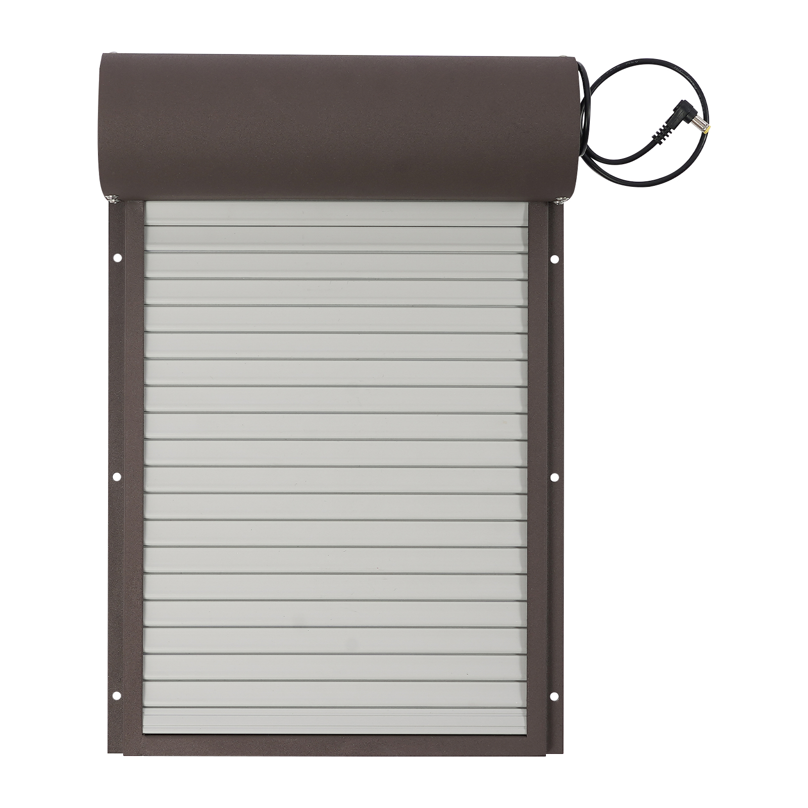 Solar automatic chicken coop door-dark brown Solar automatic chicken coop door-dark brown