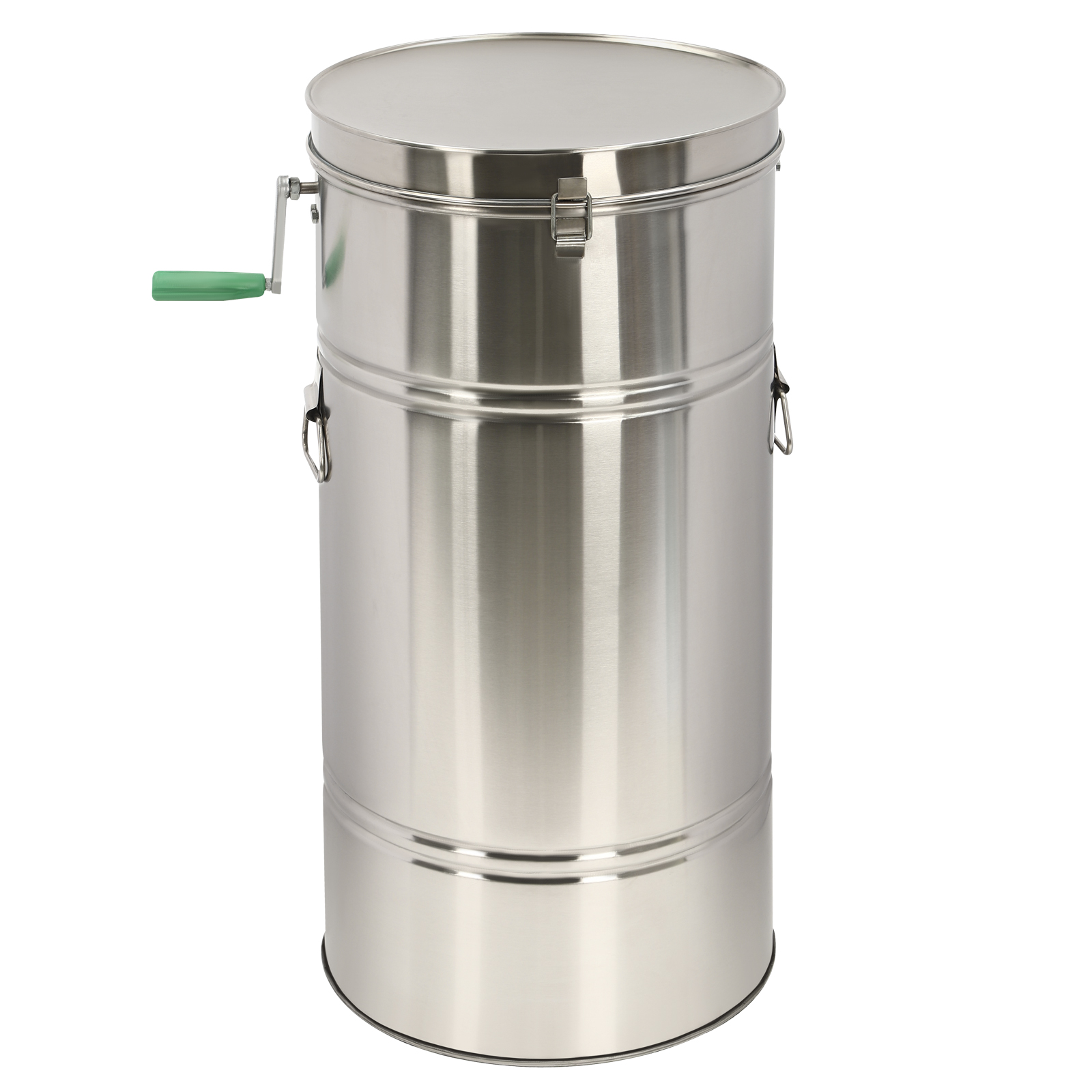 2 Frame Honey Extractor Manual Stainless Steel Honey Extractor 2 Cup Manual Honey Centrifuge Two Sling Frames for Honey 13.77inch*29.52inch
