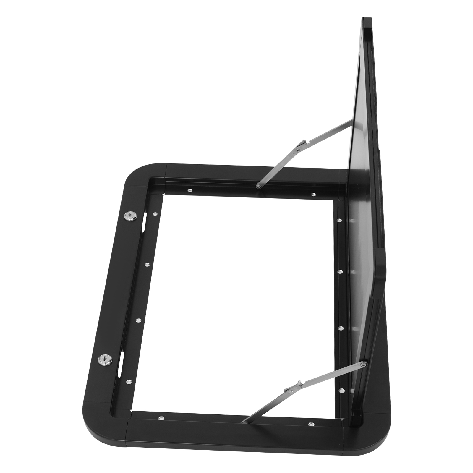 Foldable Aluminum RV Picnic Table-Black