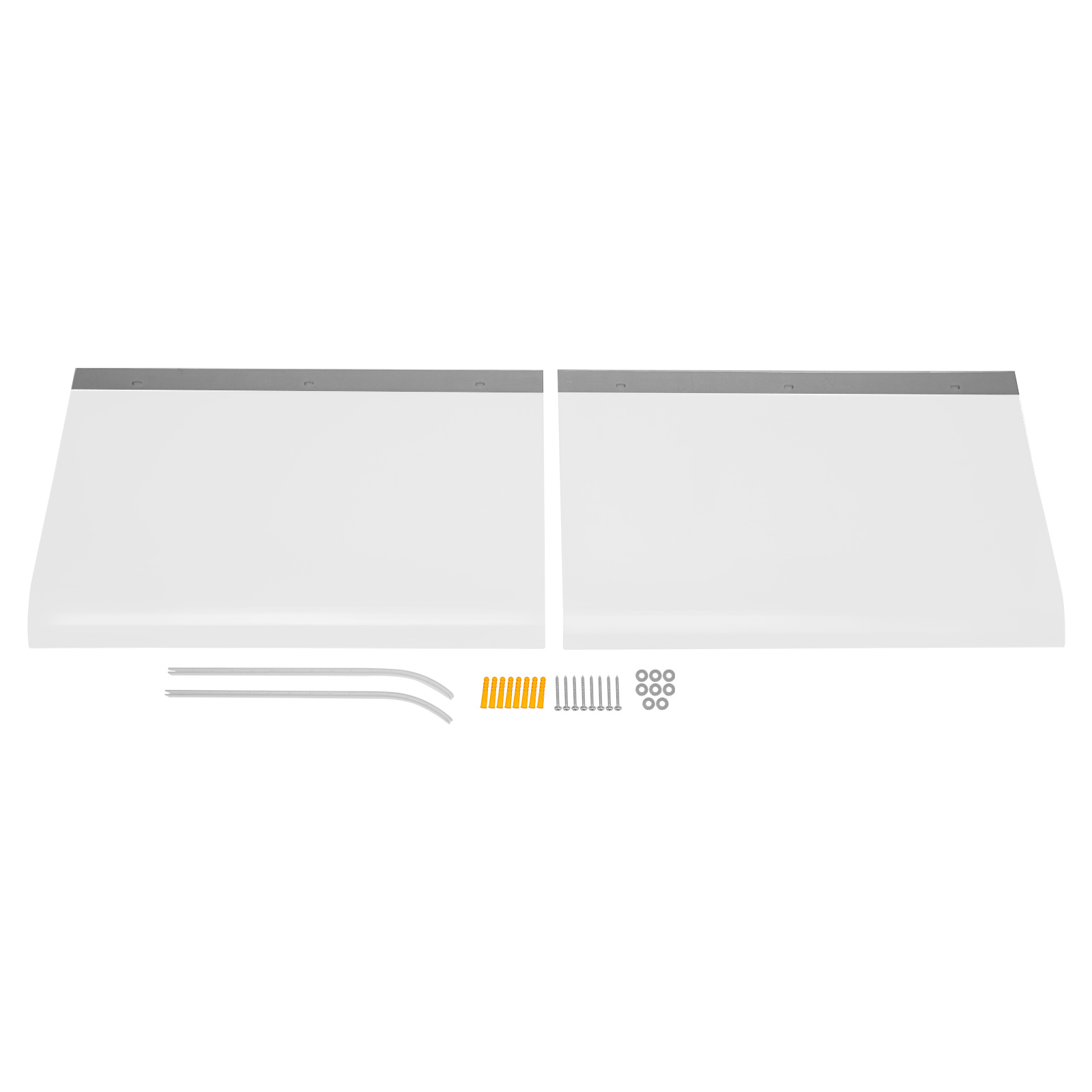 160 x 50 cm Transparent rain cover, window awning, entrance door awning 160 x 50 cm Transparent rain cover, window awning, entrance door awning