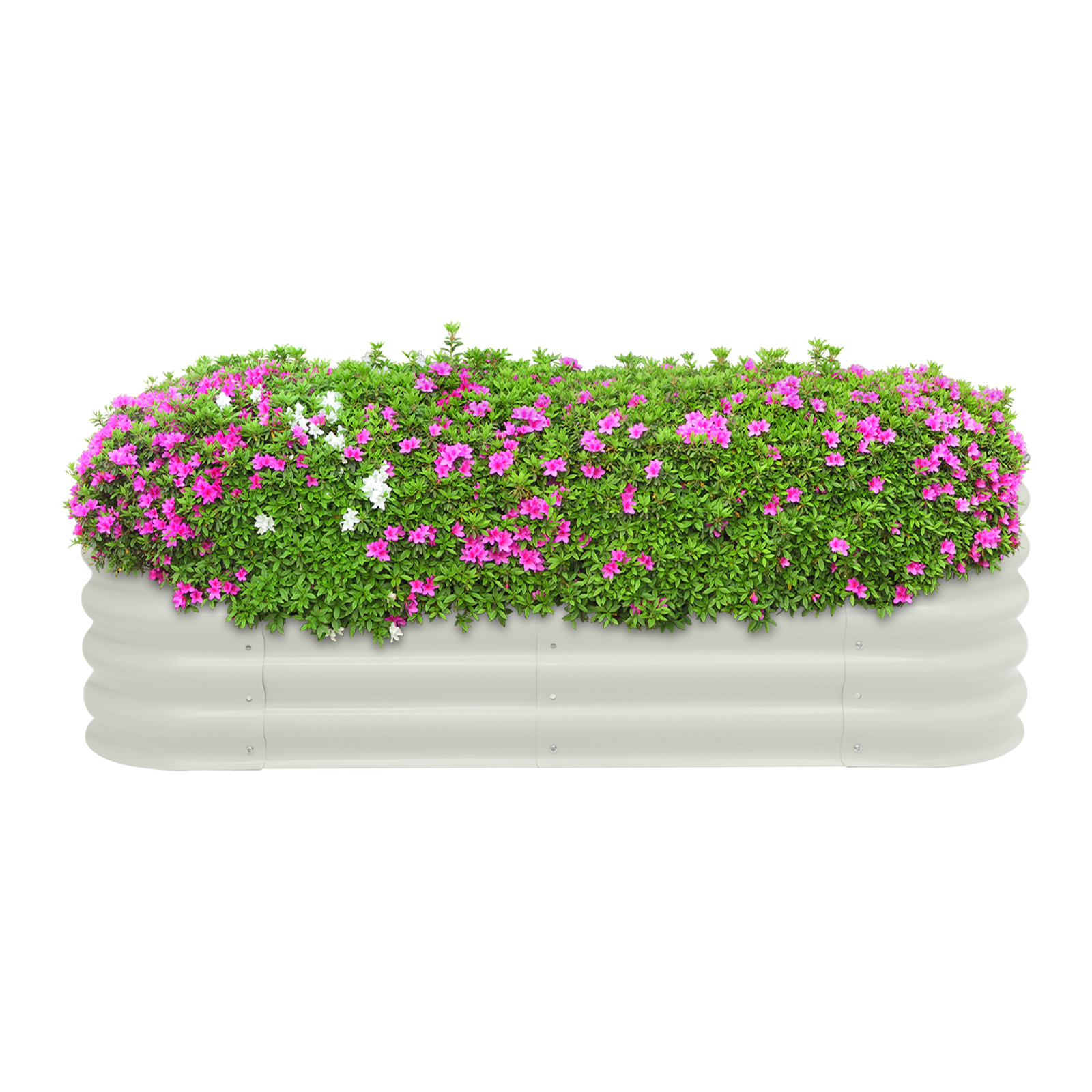 8 in 1 Metal Planting Box Raised Garden Bed, Garden Beds, Outdoor Garden Raised Planter Box