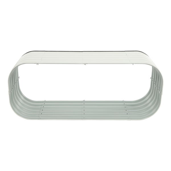 8 in 1 Metal Planting Box Raised Garden Bed, Garden Beds, Outdoor Garden Raised Planter Box