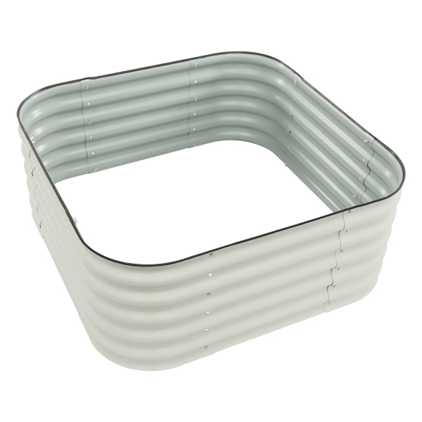 8 in 1 Metal Planting Box Raised Garden Bed, Garden Beds, Outdoor Garden Raised Planter Box