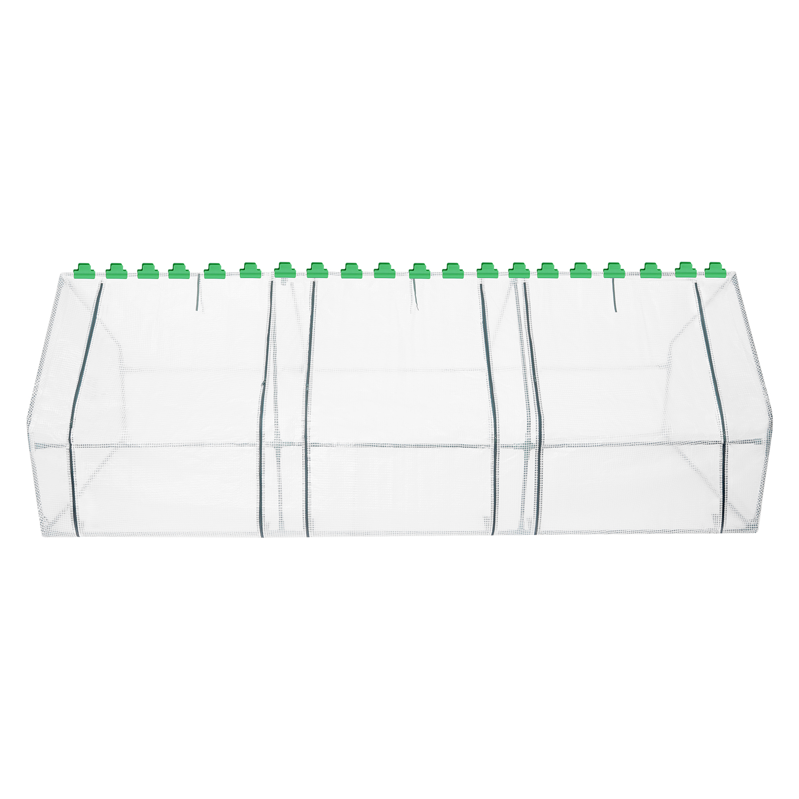 2.7*0.9*0.9m Small Greenhouse, Small Greenhouse for Balcony, Tomato Greenhouse with Roll-Up Windows