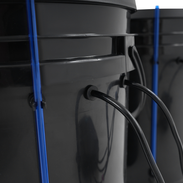 2pcs Hydroponic Cultivation System, 5-Gallon Deep Water Culture with Air Pump, Mechanism of Deep Water Cultivation
