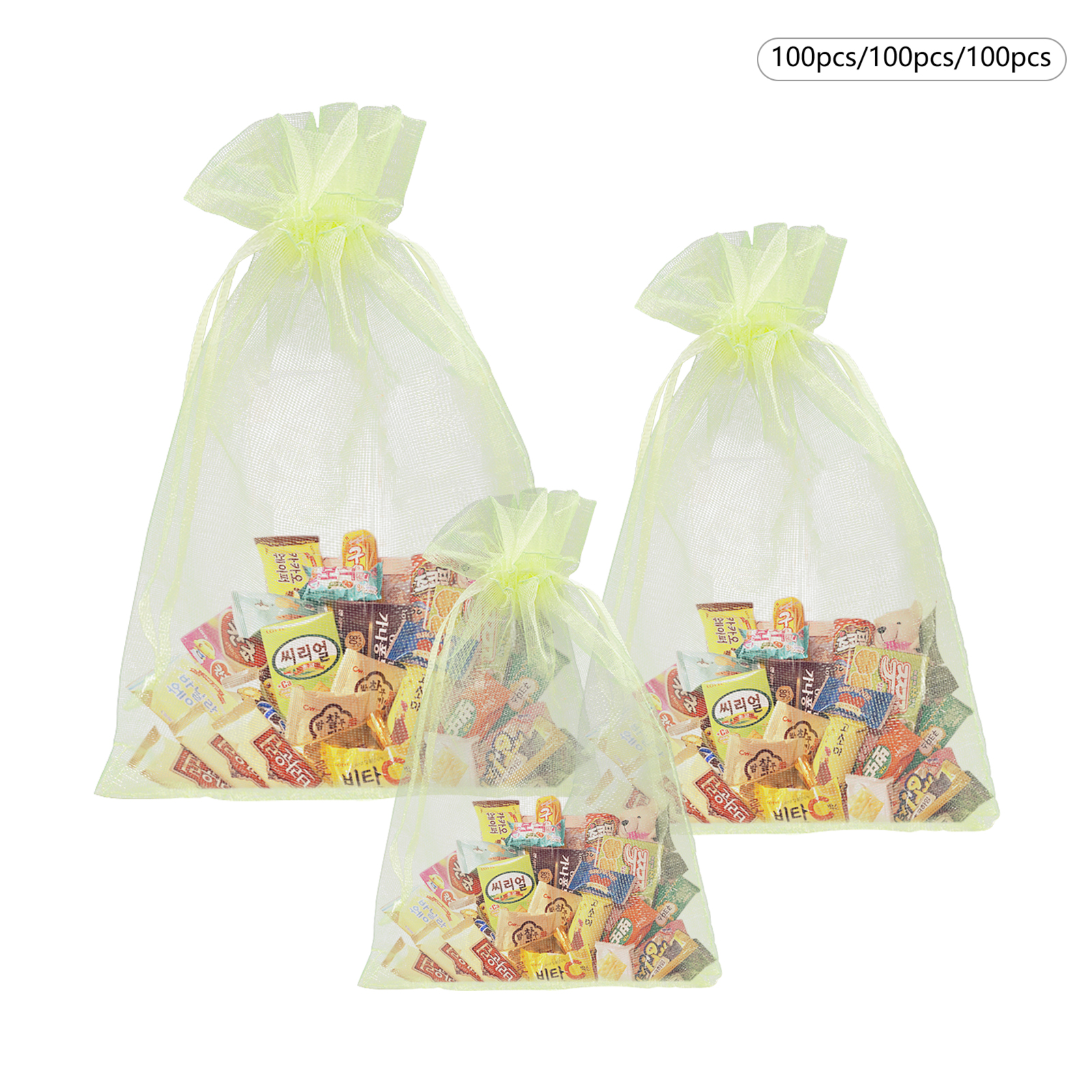 300 pcs., Fruit protection bags, Drawstring garden net bags, Fruit net bags, Green 300 pcs., Fruit protection bags, Drawstring garden net bags, Fruit net bags, Green
