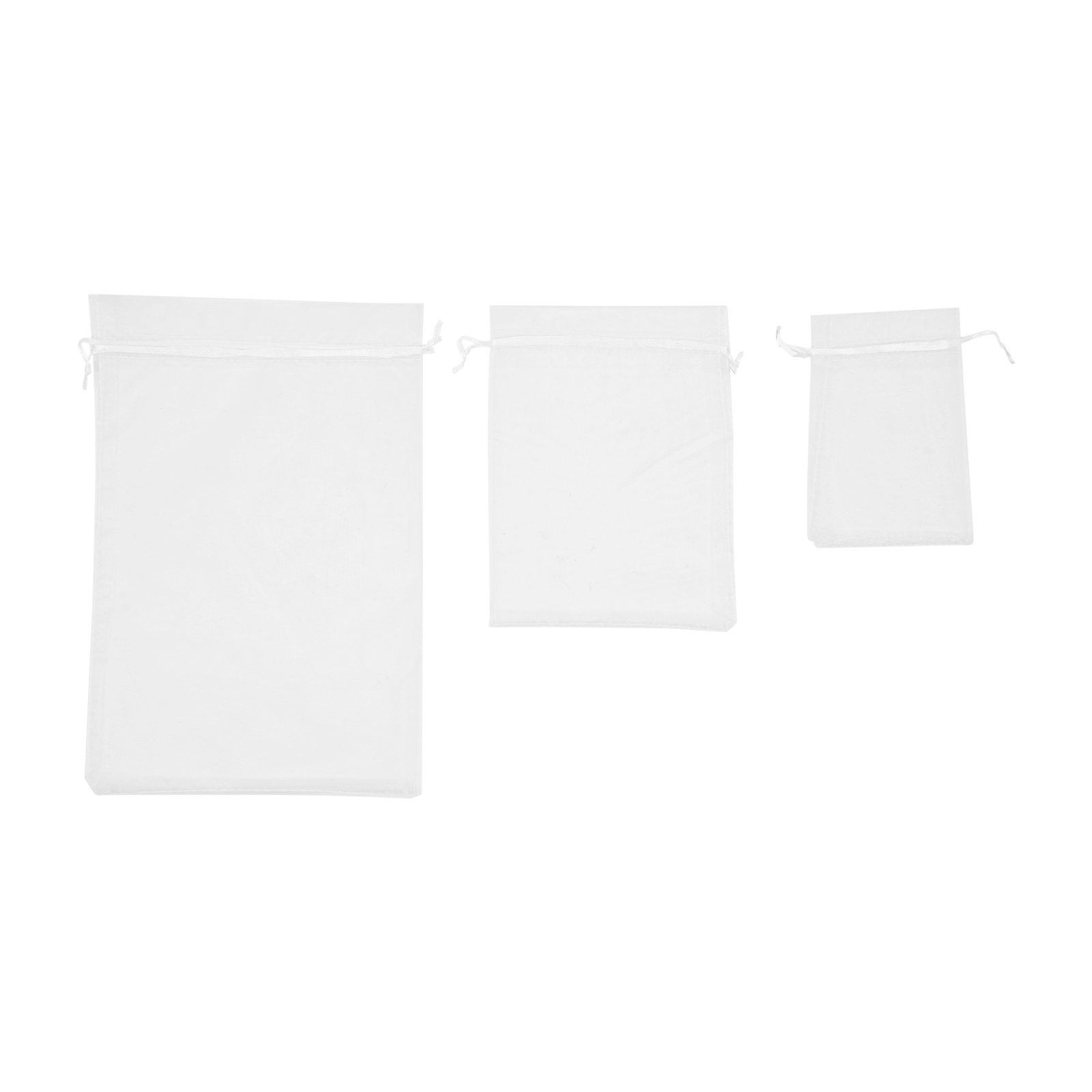 300 pcs., Fruit protection bags, Drawstring garden net bags, Fruit net bags, White 300 pcs., Fruit protection bags, Drawstring garden net bags, Fruit net bags, White