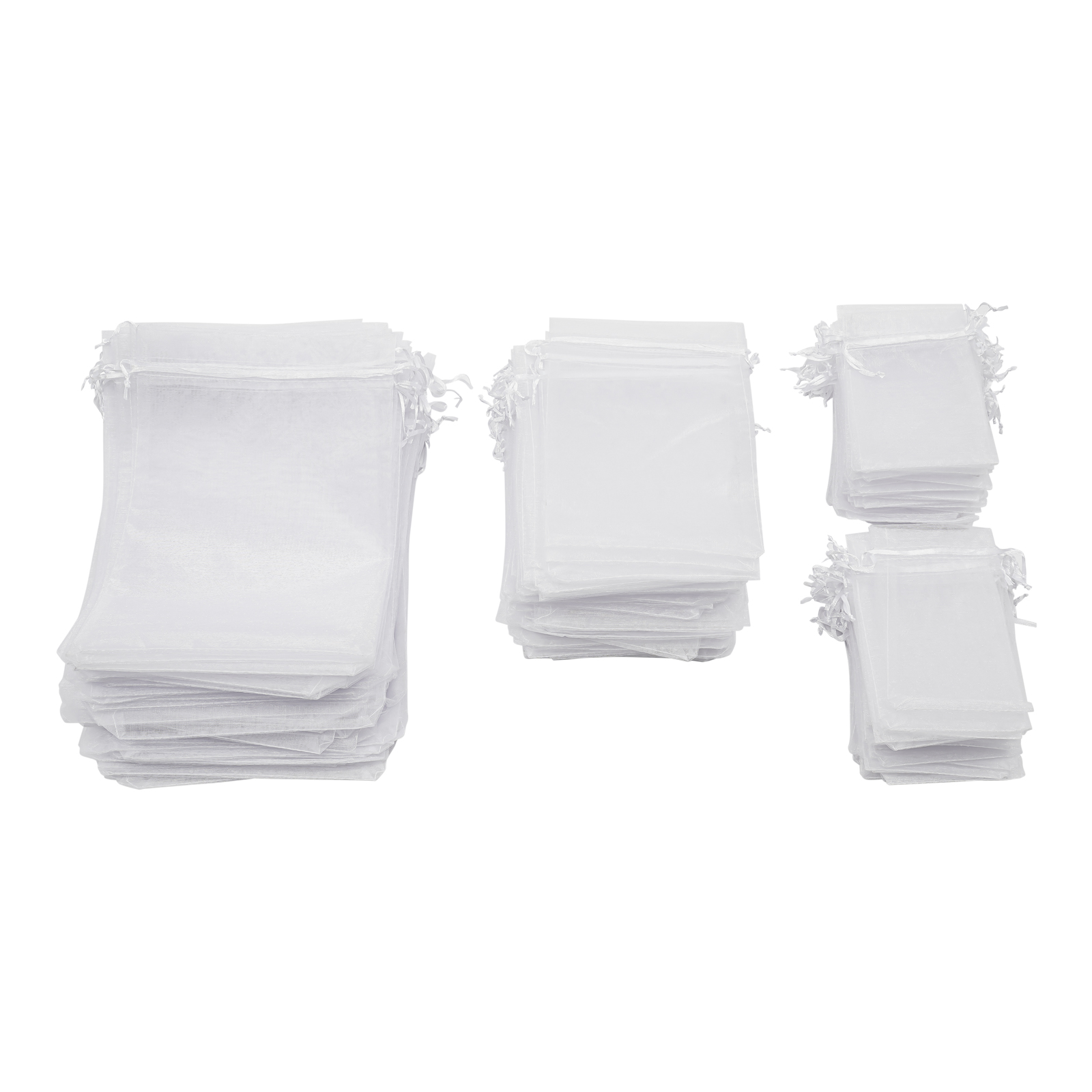 300 pcs., Fruit protection bags, Drawstring garden net bags, Fruit net bags, White 300 pcs., Fruit protection bags, Drawstring garden net bags, Fruit net bags, White