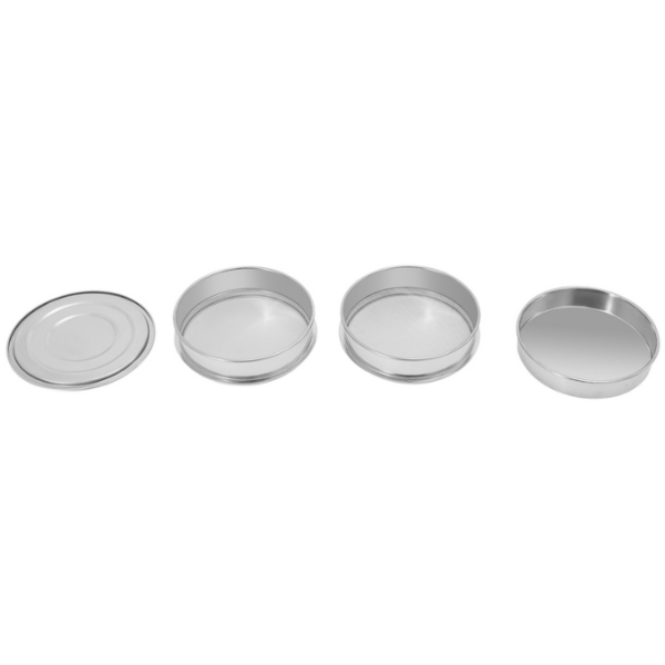 Stainless Steel Seed Sprouting Kit Stackable Seed Sprouter Tray 3 Tier Seed Sprouting Tray Round Sprout Maker with Encrypted Mesh Sprouts Grower for Beans Broccoli Sprout