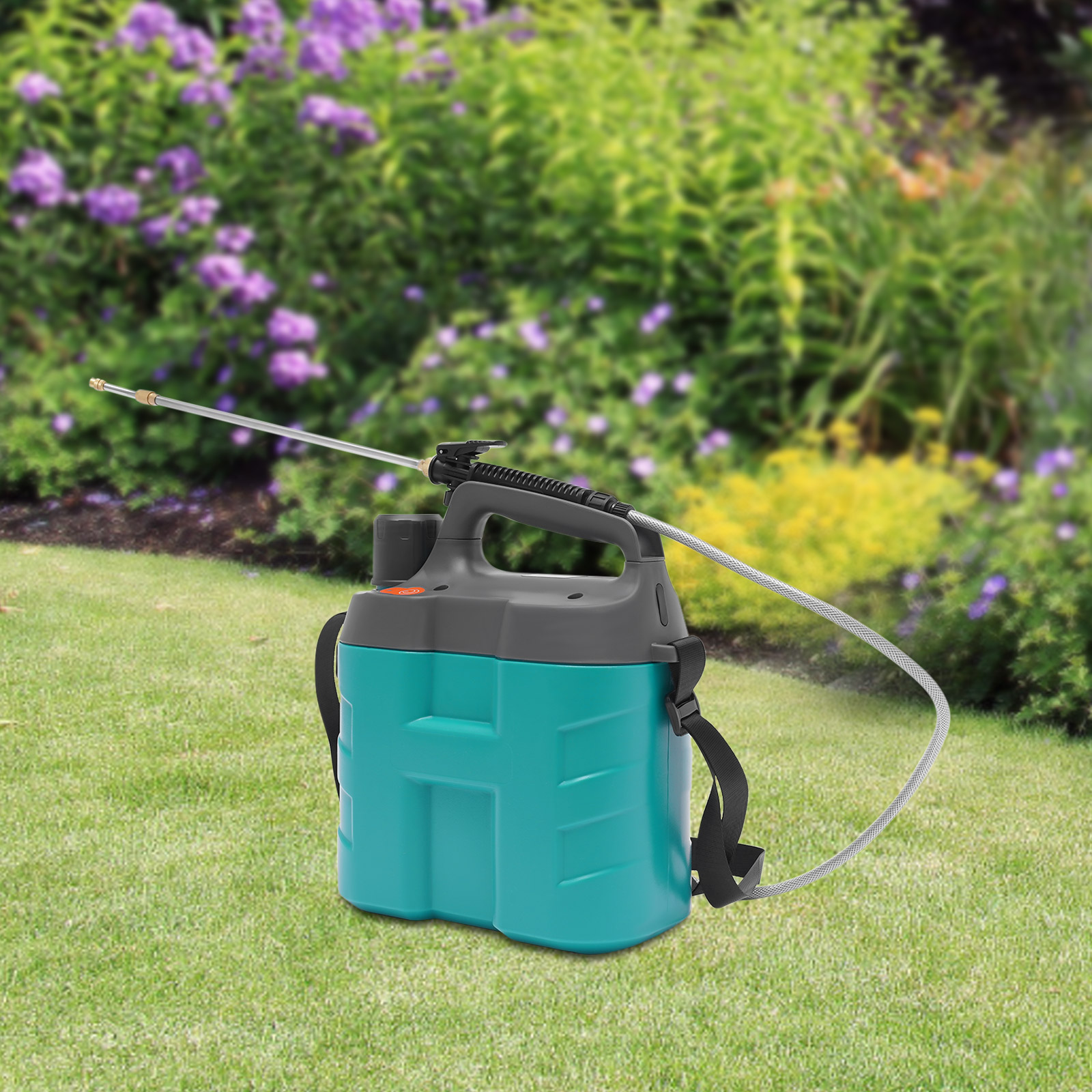 8L Electric Gardening Pressure Sprayer with Lithium Battery for Cleaning Disinfection