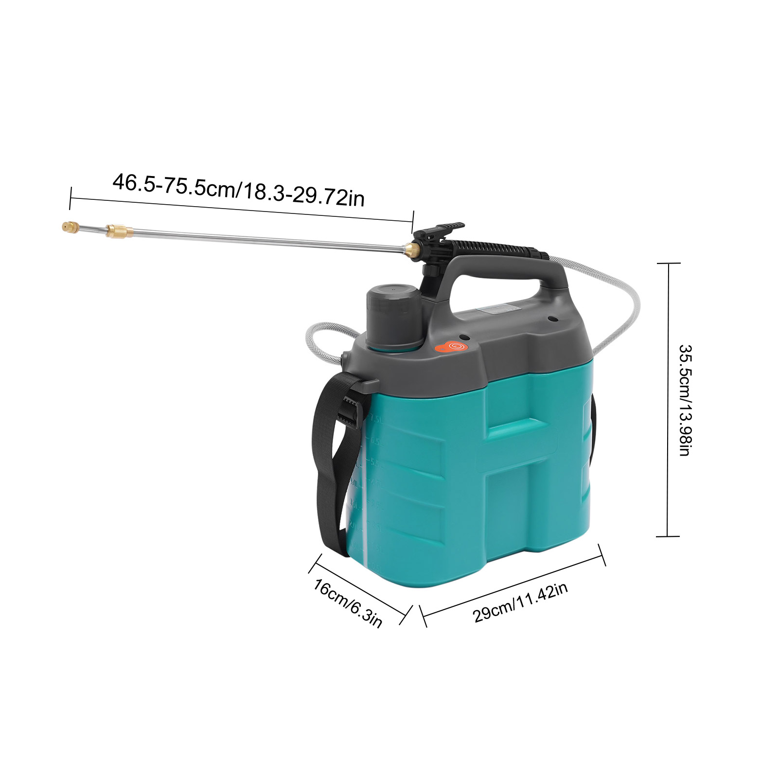 8L Electric Gardening Pressure Sprayer with Lithium Battery for Cleaning Disinfection 8L Electric Gardening Pressure Sprayer with Lithium Battery for Cleaning Disinfection