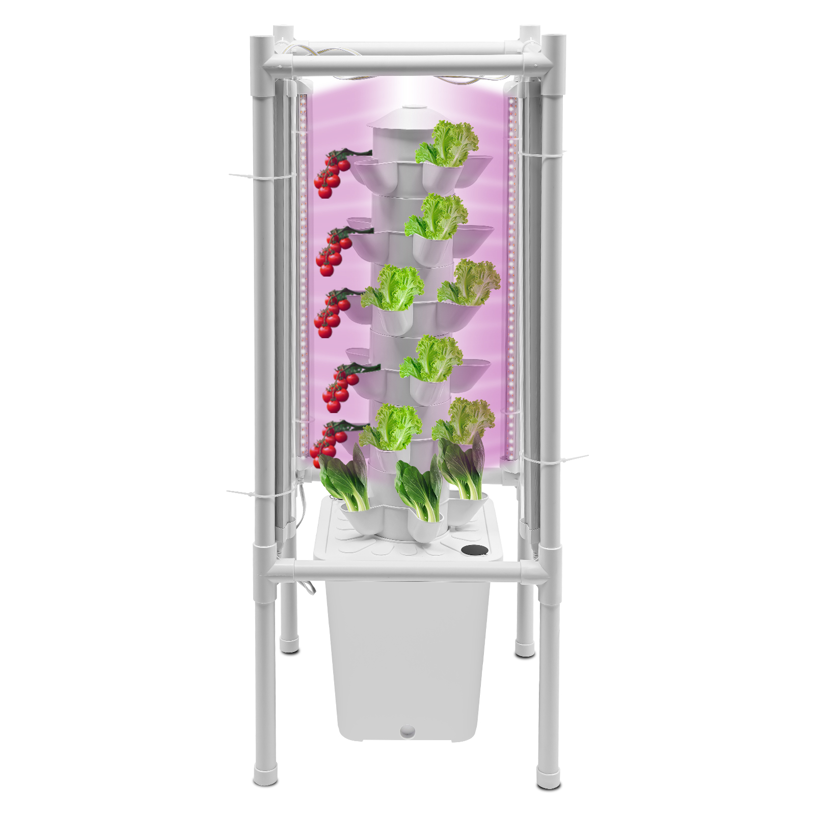 Hydroponics Vertical Growing Kit, Hydroponic Growing Kit, Vertical Planter Germination Kit Hydroponics Vertical Growing Kit, Hydroponic Growing Kit, Vertical Planter Germination Kit