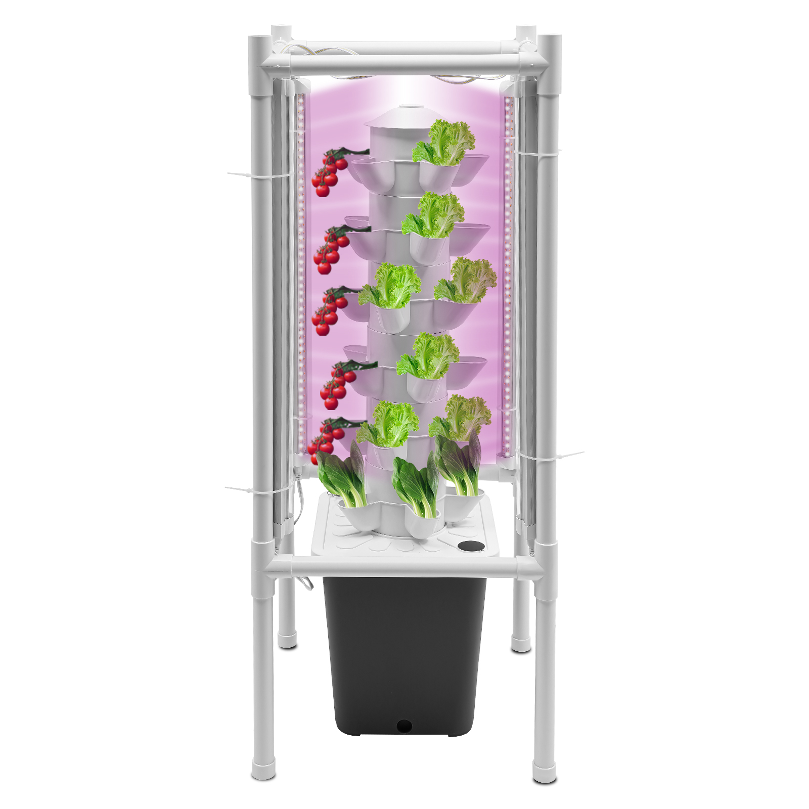 Hydroponics Vertical Growing Kit, Hydroponic Growing Kit, Vertical Planter Germination Kit Hydroponics Vertical Growing Kit, Hydroponic Growing Kit, Vertical Planter Germination Kit