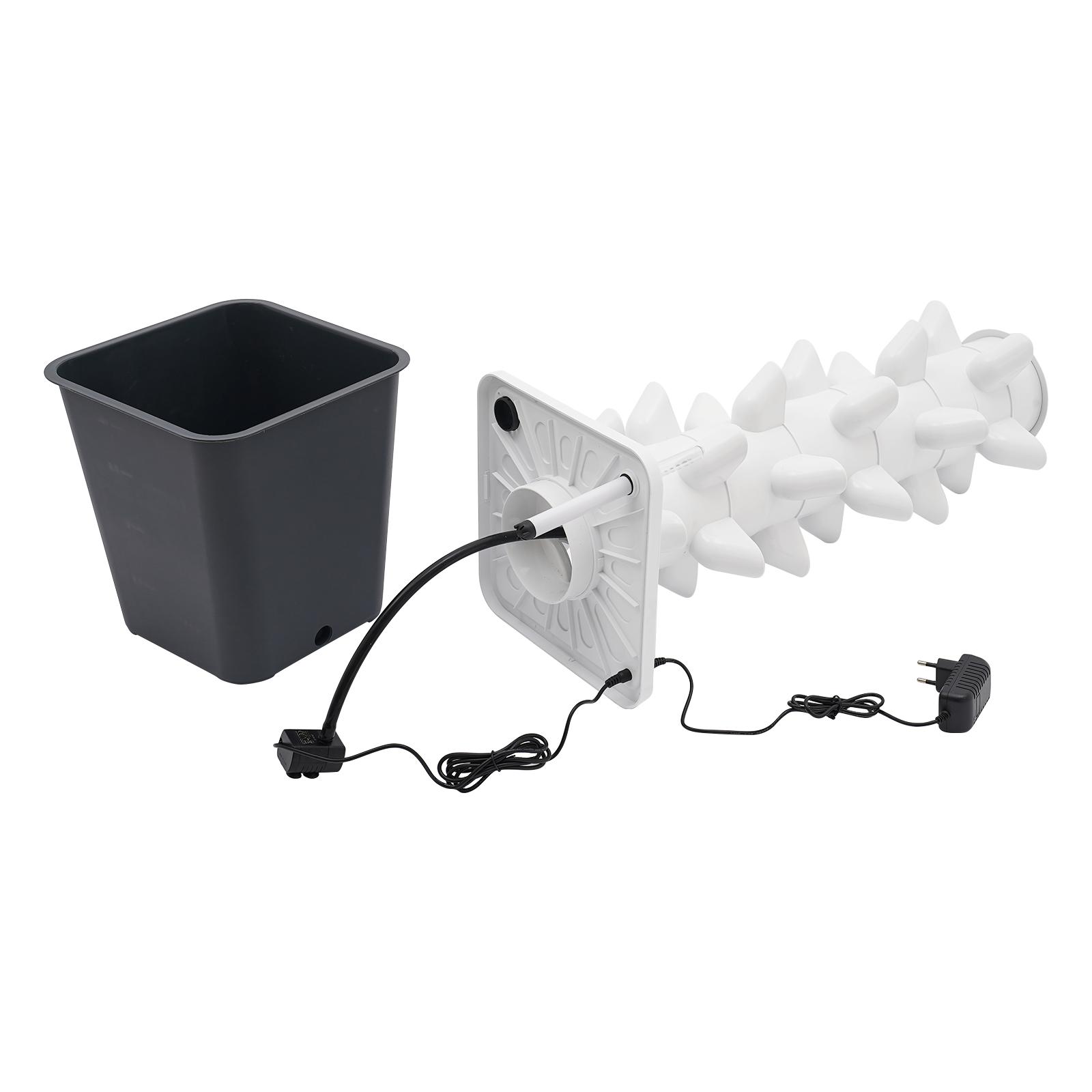 30 Holes Hydroponics Vertical Growing Kit, Hydroponic Growing Kit, Vertical Plant-Growing Kit - Grey Water Tank 30 Holes Hydroponics Vertical Growing Kit, Hydroponic Growing Kit, Vertical Plant-Growing Kit - Grey Water Tank