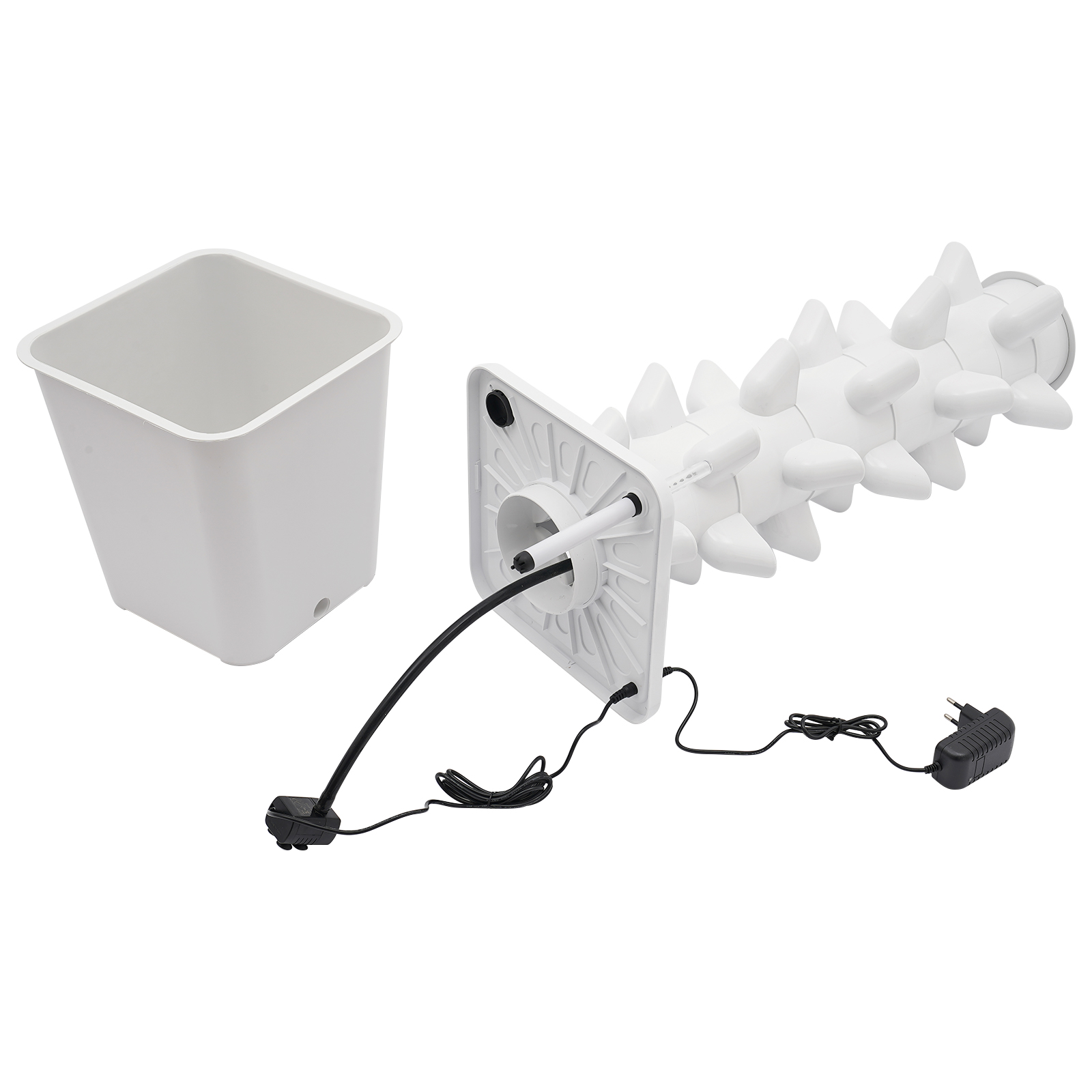 30 Holes Hydroponics Vertical Growing Kit, Hydroponic Growing Kit, Vertical Plant-Growing Kit - White Water Tank 30 Holes Hydroponics Vertical Growing Kit, Hydroponic Growing Kit, Vertical Plant-Growing Kit - White Water Tank