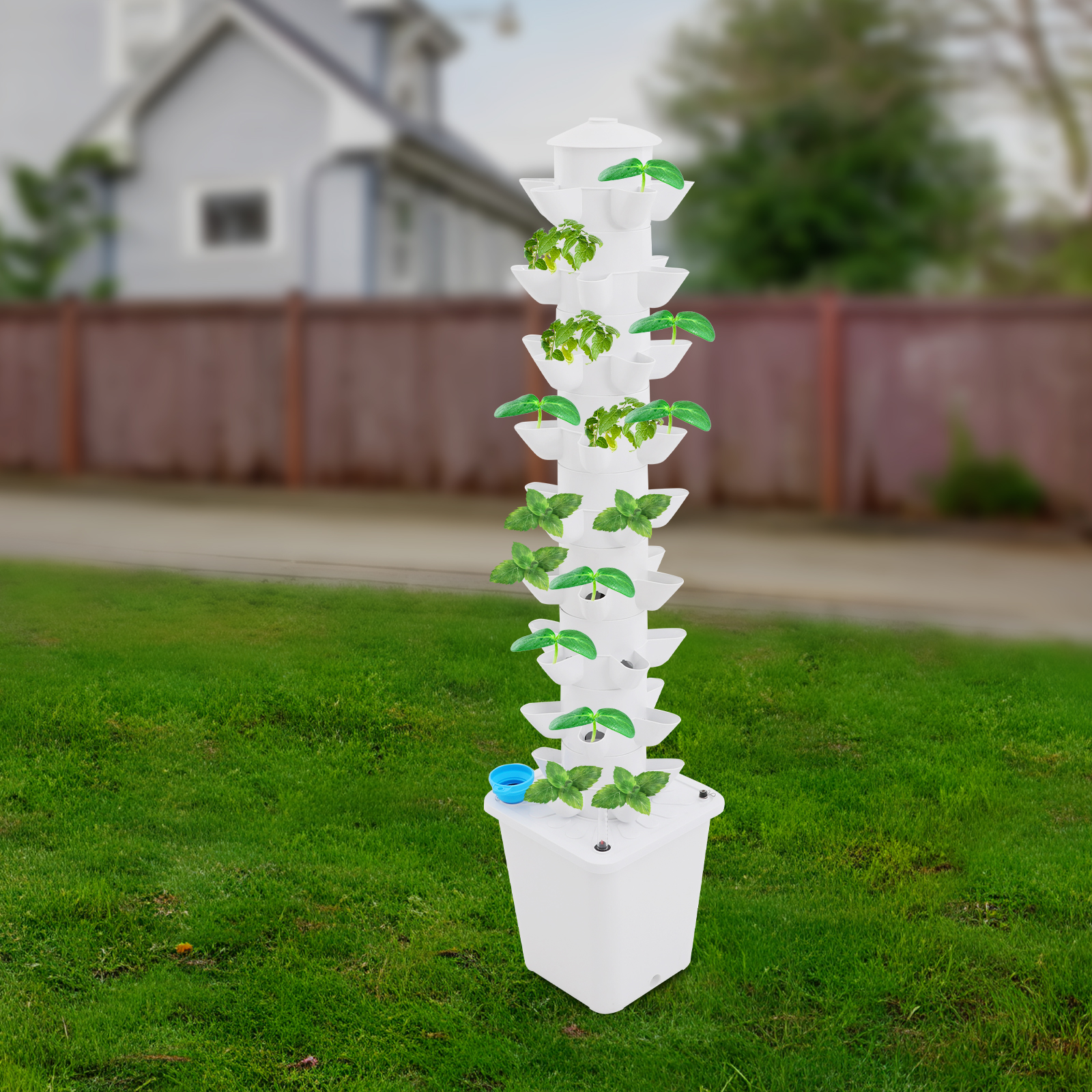 Hydroponic Tower Growing Mechanism, Hydroponic Growing Kit, 45-Pod Hydroponic Mechanism Hydroponic Tower Growing Mechanism, Hydroponic Growing Kit, 45-Pod Hydroponic Mechanism