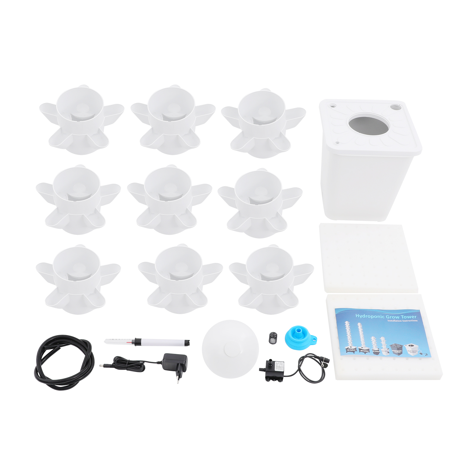 Hydroponic Tower Growing Mechanism, Hydroponic Growing Kit, 45-Pod Hydroponic Mechanism Hydroponic Tower Growing Mechanism, Hydroponic Growing Kit, 45-Pod Hydroponic Mechanism