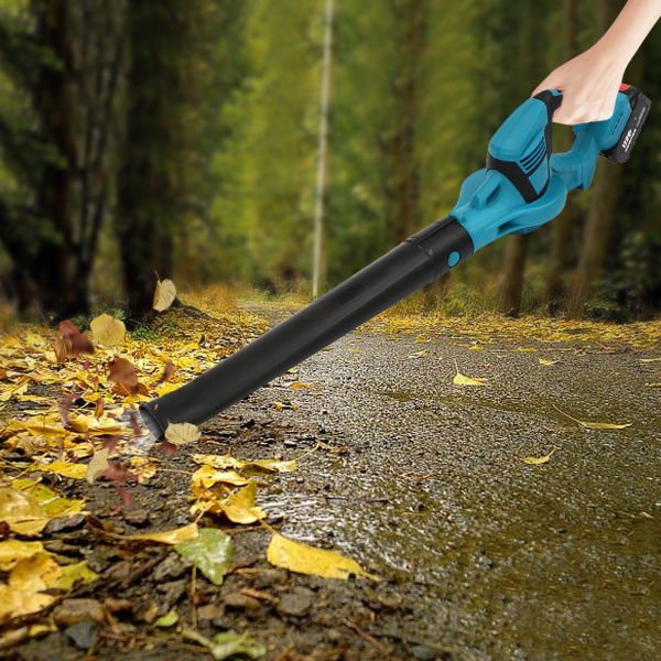 Cordless Leaf Blower Suitable For Removing Snow Dust Debris Spider Webs Pet Hair Sand Gravel EU Standard 32.3*3.1*7.5 Inches Blue Cordless Leaf Blower Suitable For Removing Snow Dust Debris Spider Webs Pet Hair Sand Gravel EU Standard 32.3*3.1*7.5 Inches Blue