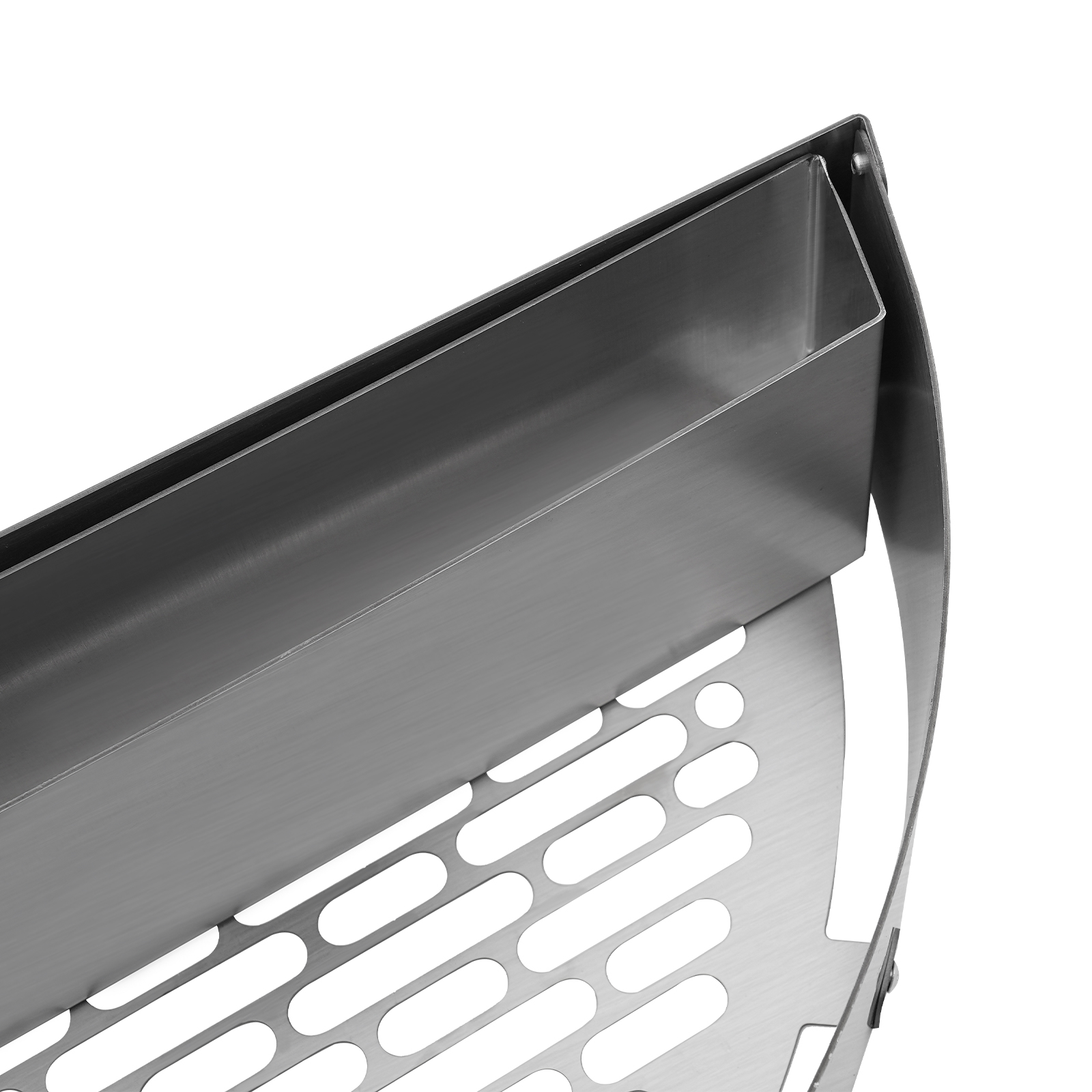 Charcoal Briquette Holder, Charcoal Basket, Charcoal Basket Holder, 53.34*21.59*11.43cm,Silver Charcoal Briquette Holder, Charcoal Basket, Charcoal Basket Holder, 53.34*21.59*11.43cm,Silver