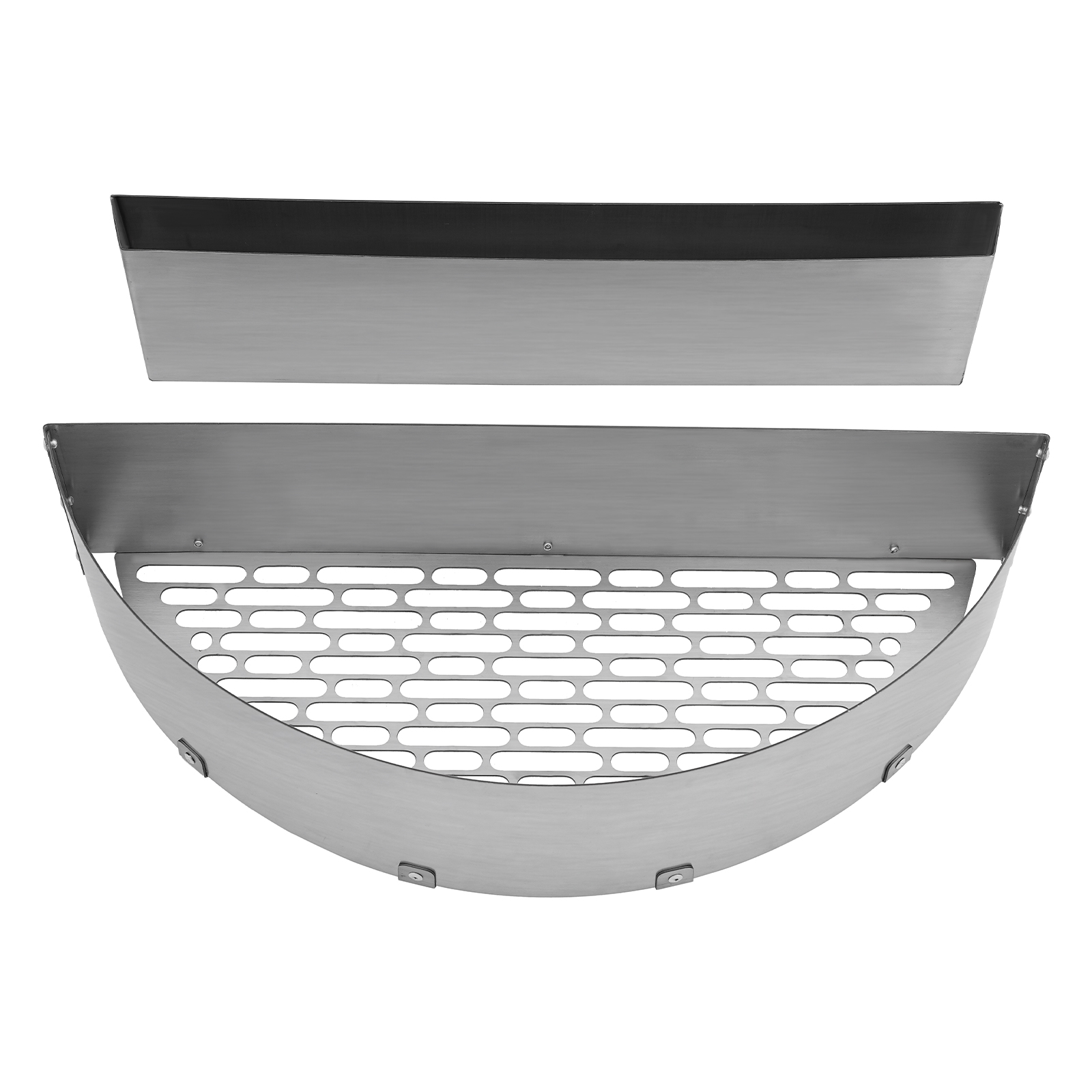 Charcoal Briquette Holder, Charcoal Basket, Charcoal Basket Holder, 53.34*21.59*11.43cm,Silver Charcoal Briquette Holder, Charcoal Basket, Charcoal Basket Holder, 53.34*21.59*11.43cm,Silver