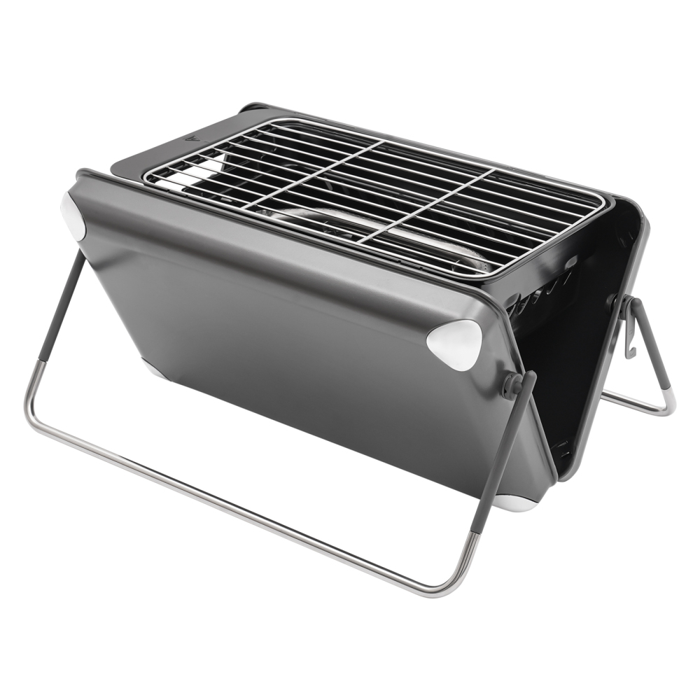 Portable Camping Stove Charcoal & Gas 2-in-1 Portable Camping Grill 2-in-1 Portable Camping Stove Suitable For Outdoor Cooking Grilling Picnics