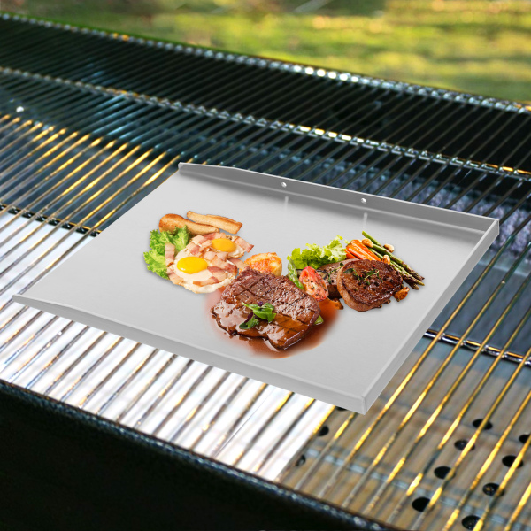 48*34in Stainless Steel Grill Plate, Grill Plate, Grill Pan for Kitchens, Stores, Restaurants, Hotels, and Cake Rooms