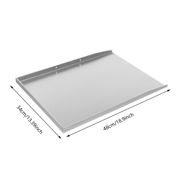 48*34in Stainless Steel Grill Plate, Grill Plate, Grill Pan for Kitchens, Stores, Restaurants, Hotels, and Cake Rooms