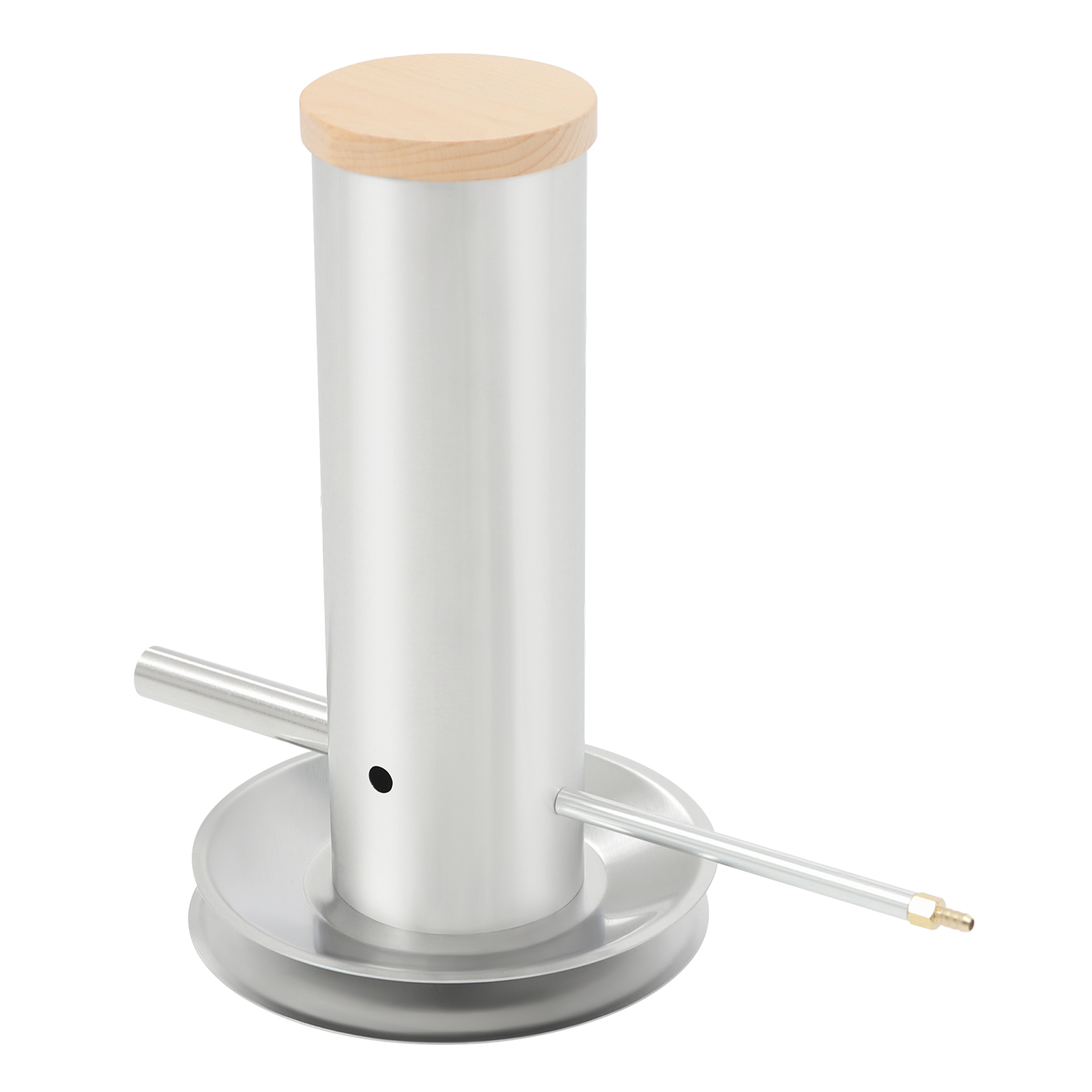 Electric Cold Smoke Generator with Lid & Air Pump, Portable Barbecue Smoker, Stainless Steel Cold Smoke Maker Machine for Food