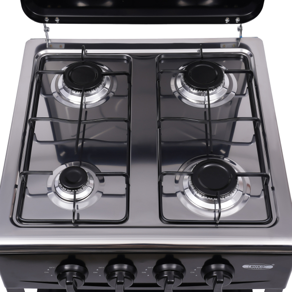Stylish and Practical Gas Stove for Family or Outdoor Activities such as Camping, Fishing, RV travel, Emergency Preparedness - Black