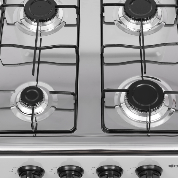 Stylish and Practical Gas Stove for Family or Outdoor Activities such as Camping, Fishing, RV travel, Emergency Preparedness - White