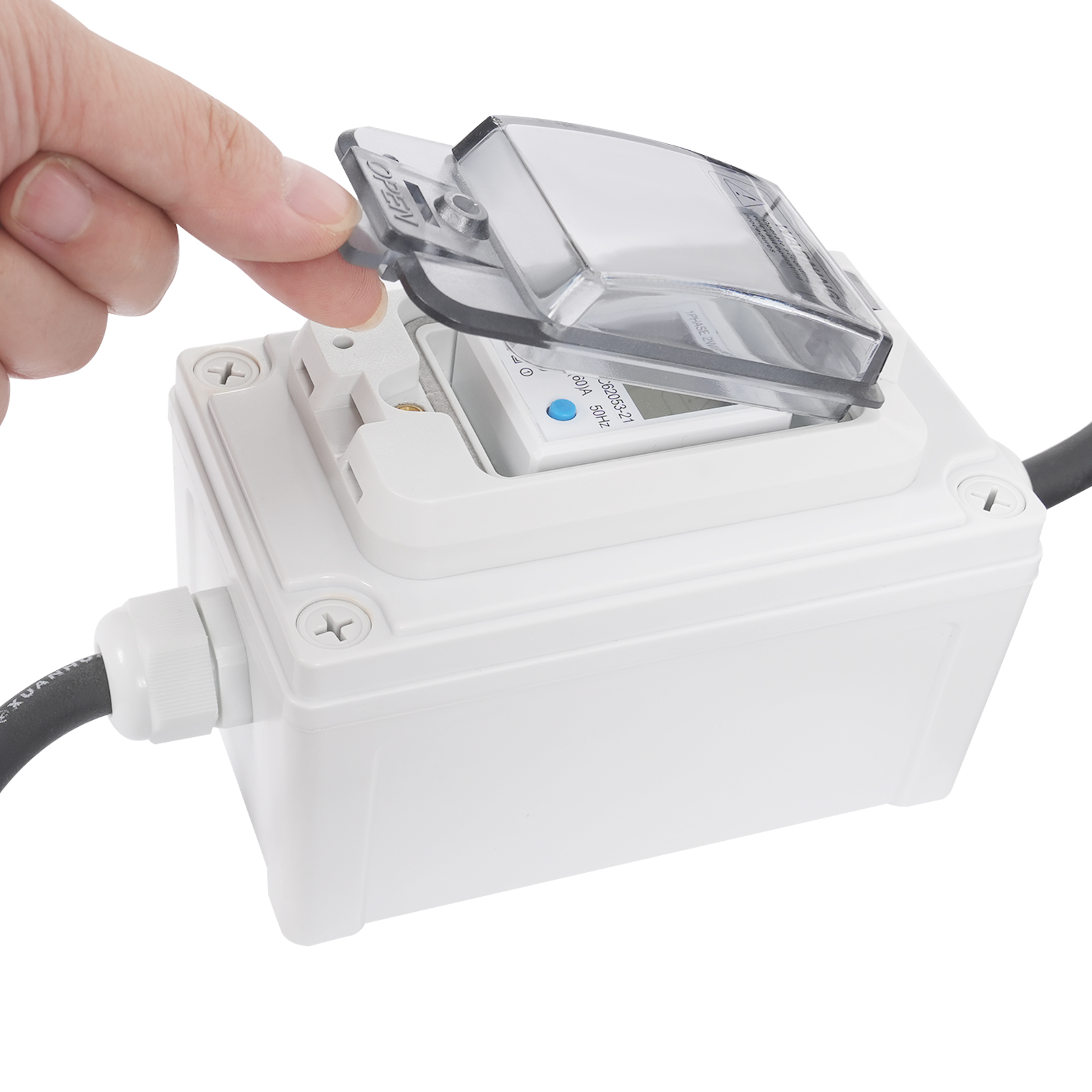 16A HRDQ-01 H07RN-F 3*1.5mm² Mobile Digital Electricity Meter, Portable Digital LED Electricity Meter, Digital LED Display Meter 16A HRDQ-01 H07RN-F 3*1.5mm² Mobile Digital Electricity Meter, Portable Digital LED Electricity Meter, Digital LED Display Meter