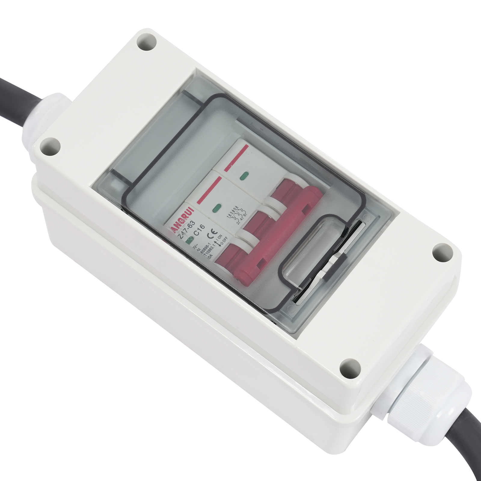 H07RN-F 5*2.5mm² 5P 32A Plug 3P 16A Circuit Breaker 5P 16A Connector High Current Adapter, High Current Adapter with Circuit Breaker, Power Adapter H07RN-F 5*2.5mm² 5P 32A Plug 3P 16A Circuit Breaker 5P 16A Connector High Current Adapter, High Current Adapter with Circuit Breaker, Power Adapter